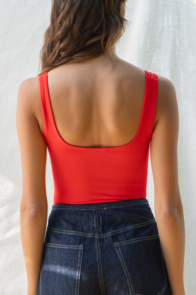 Amy Scoop Neck Bodysuit