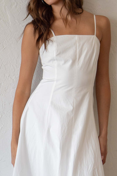 Avah Balloon Hem Maxi Dress