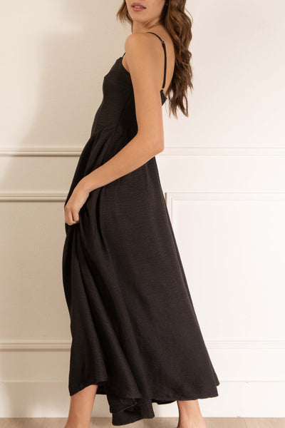 Caroline Linen Midi Dress