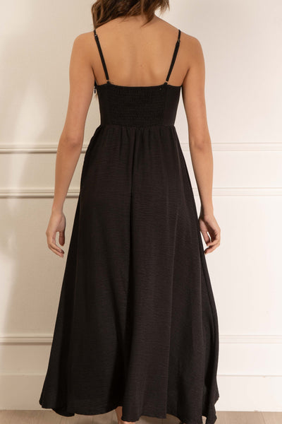 Caroline Linen Midi Dress