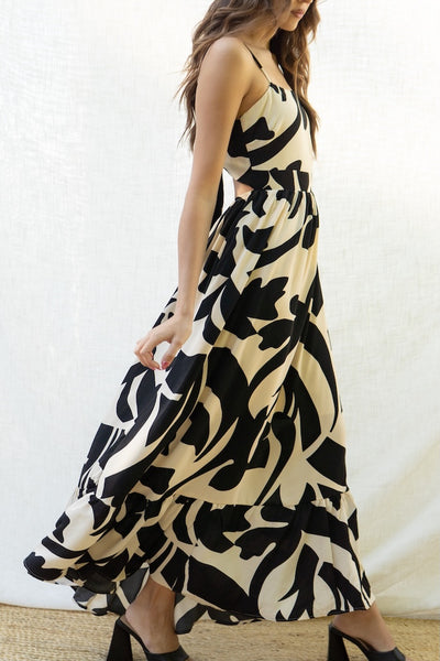 Catherine Printed Maxi Dress