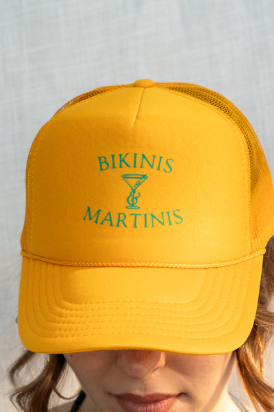Bikinis And Martinis Trucker Hat