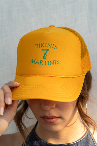 Bikinis And Martinis Trucker Hat