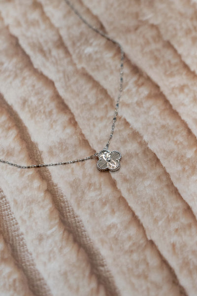 Intricate Clover Pendant Necklace