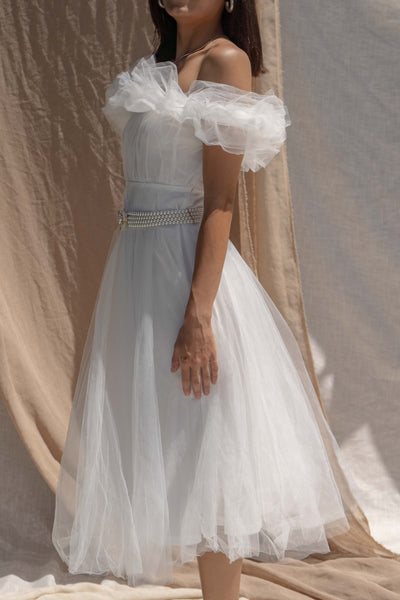 Romina Tulle Midi Dress