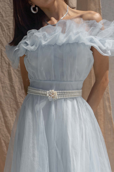 Romina Tulle Midi Dress