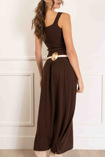 Emily Ribbed Maxi Dress