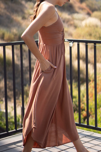 Gemma Solid Jumpsuit