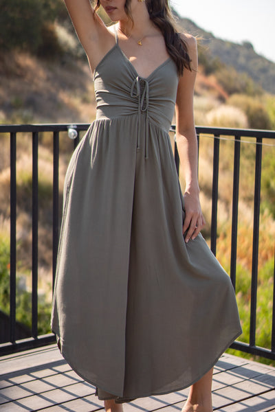 Gemma Solid Jumpsuit