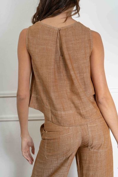 Grace Linen Top