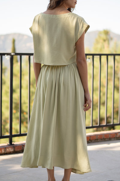 Italy Maxi Skirt Set