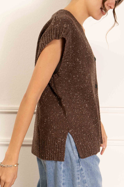 Jade Button Down Vest