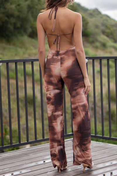 Lisa Cowl Neck Jumpsuit