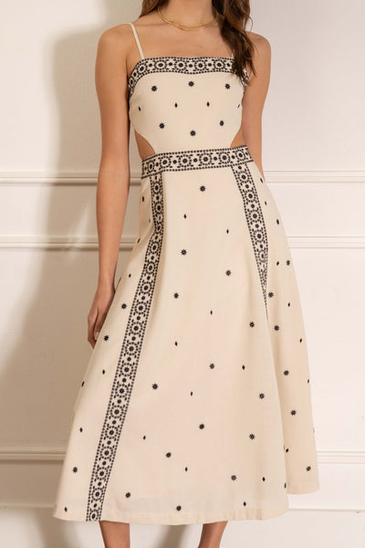 Mandy Embroidered Dress