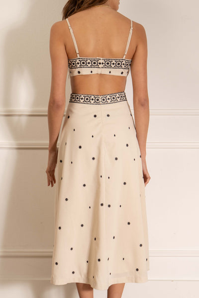 Mandy Embroidered Dress