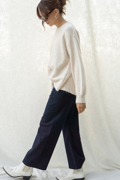 Open Back Bow Detail Sweater