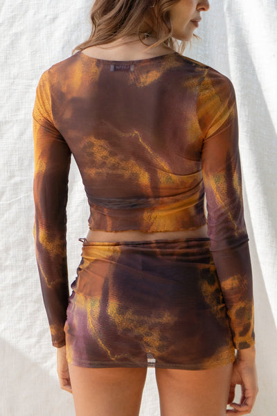 Paola Mini Skirt Set