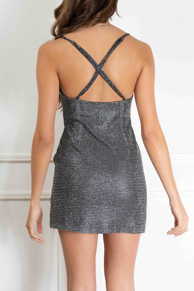 Teresa Cowl Neck Mini Dress