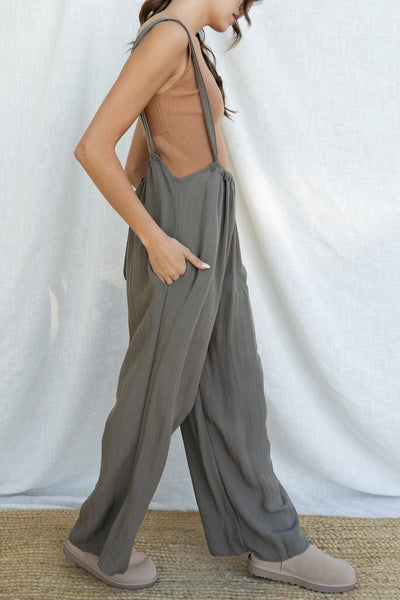 Zoe Suspender Style Jumpsuit