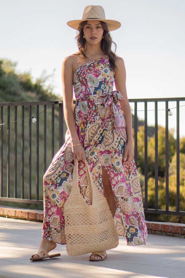 Alexandria Print Maxi Dress