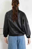 Amanda Leather Oversized Jacket
