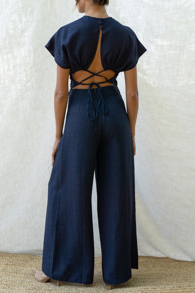 Anna Open Back Jumpsuit