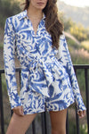 Barbara Printed Romper