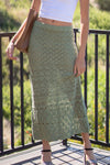 Blaire Crochet Maxi Skirt