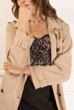 Carly Belted Trench Coat