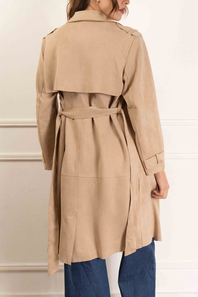 Carly Belted Trench Coat