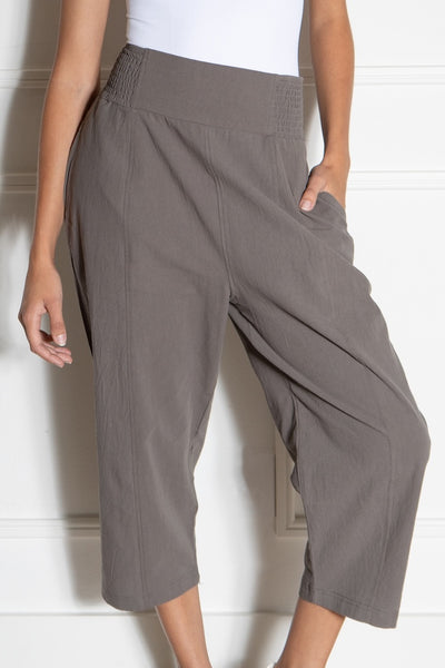 Casual Style Cropped Pants