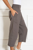 Casual Style Cropped Pants