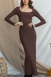 Chenelle Ribbed Maxi Dress