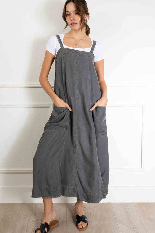 Claudia Stitch Detail Maxi Dress