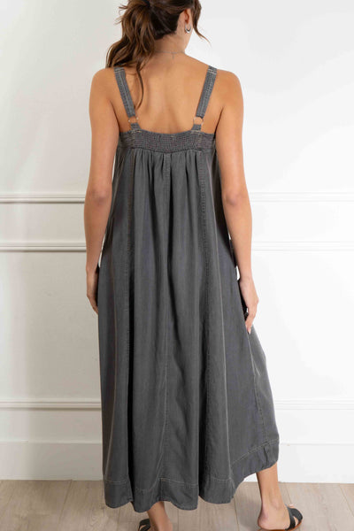 Claudia Stitch Detail Maxi Dress