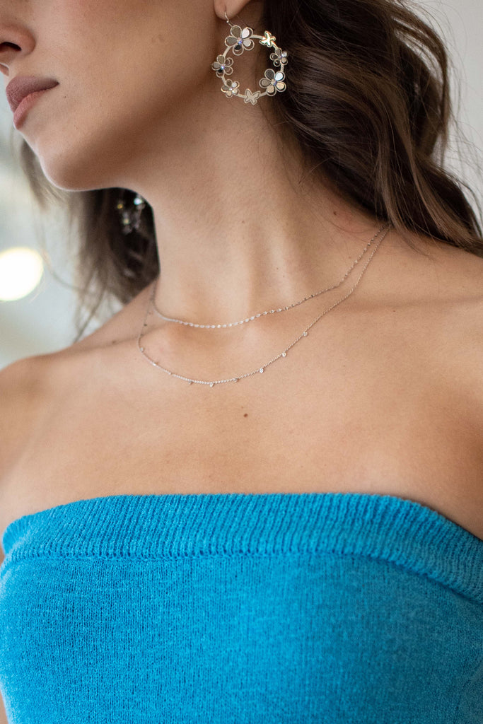 Dainty Coin Choker Necklace