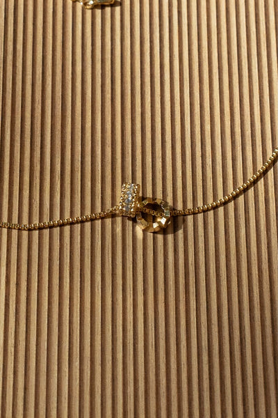 Delicate Triple Charm Necklace