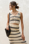 Dianne Stripe Knit Top