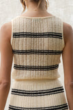 Dianne Stripe Knit Top