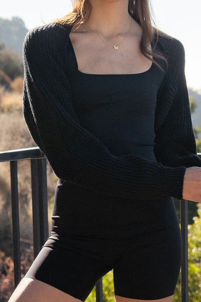 Natalie Knit Shrug