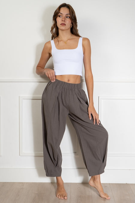 Effortless Cotton Pants