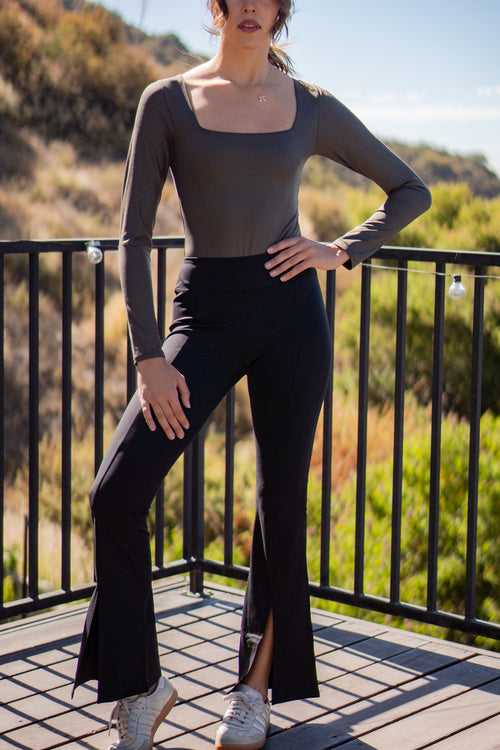 Flared Seam Leggings