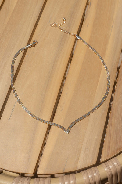 Flat Angled Necklace