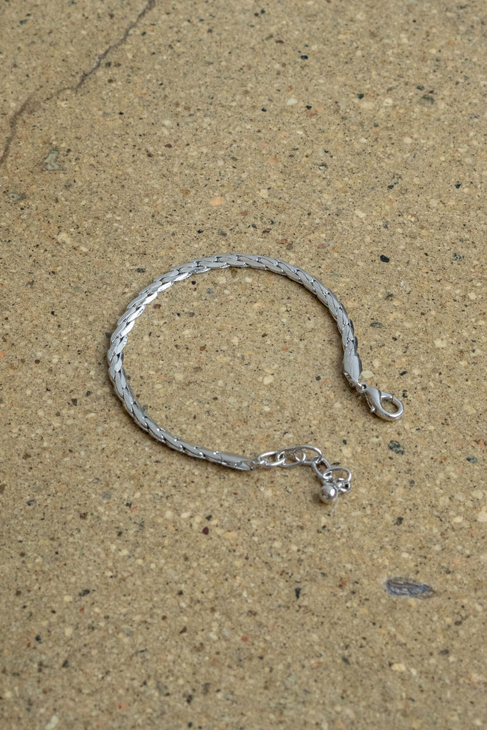 Flat Rope Chain Bracelet