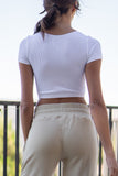 Hannah Scoop Crop Top