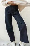 Hazel Denim Wide Leg Pants