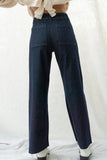 Hazel Denim Wide Leg Pants