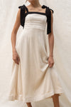 Helena Tie Strap Maxi Dress