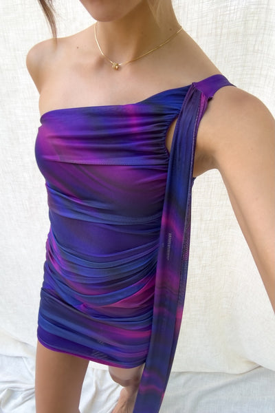 Tiffany One Shoulder Mini Dress