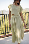 Italy Maxi Skirt Set
